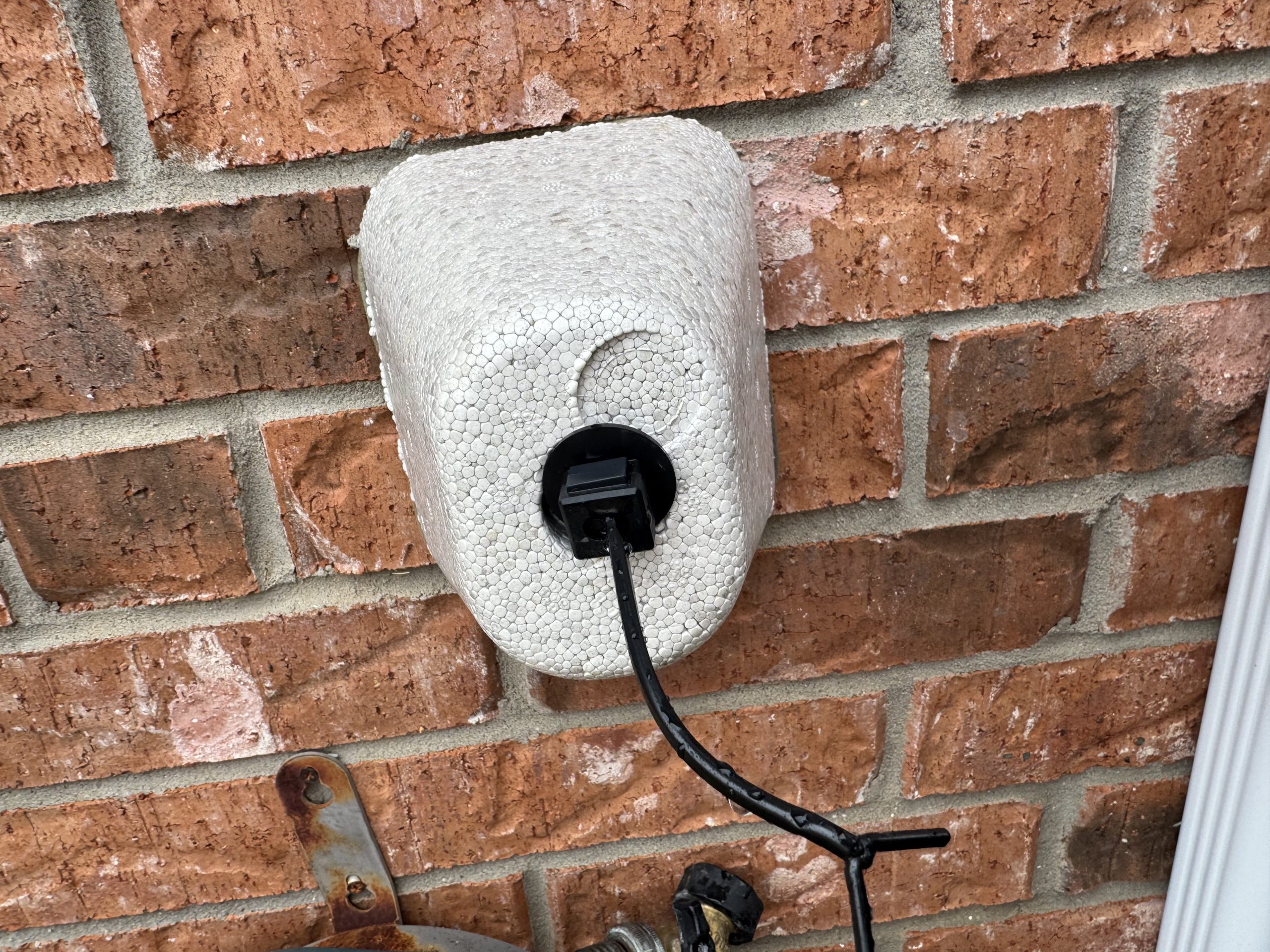 Clean water running from a treated household faucet