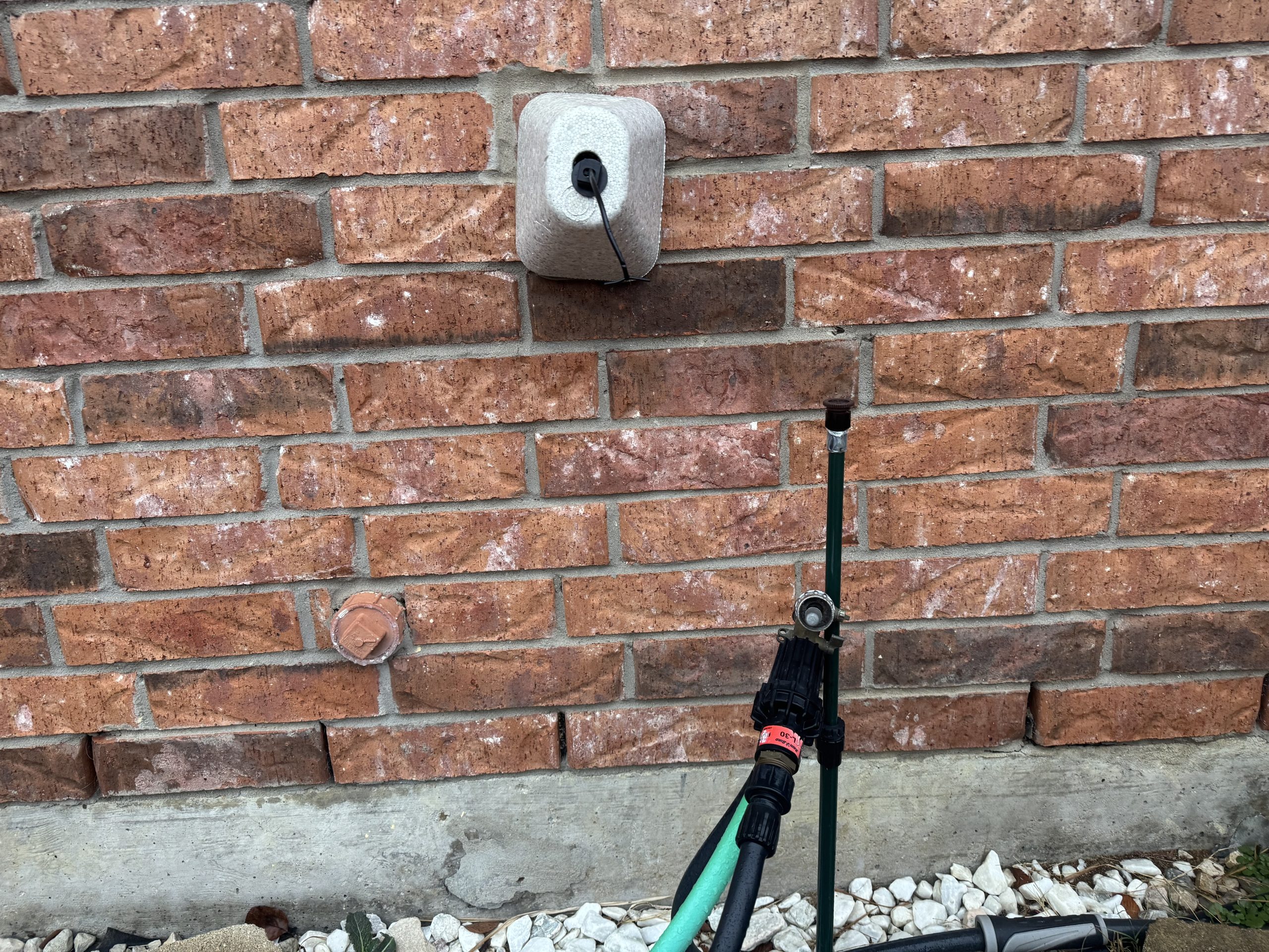 unhook hose before a freeze
