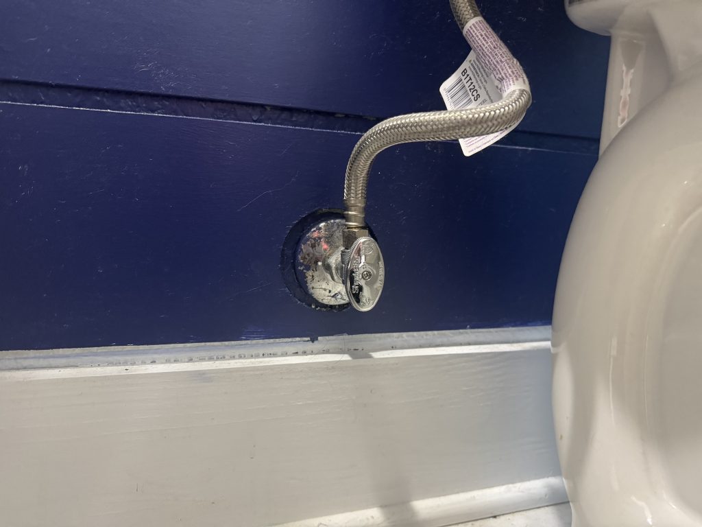 waiting for plumber