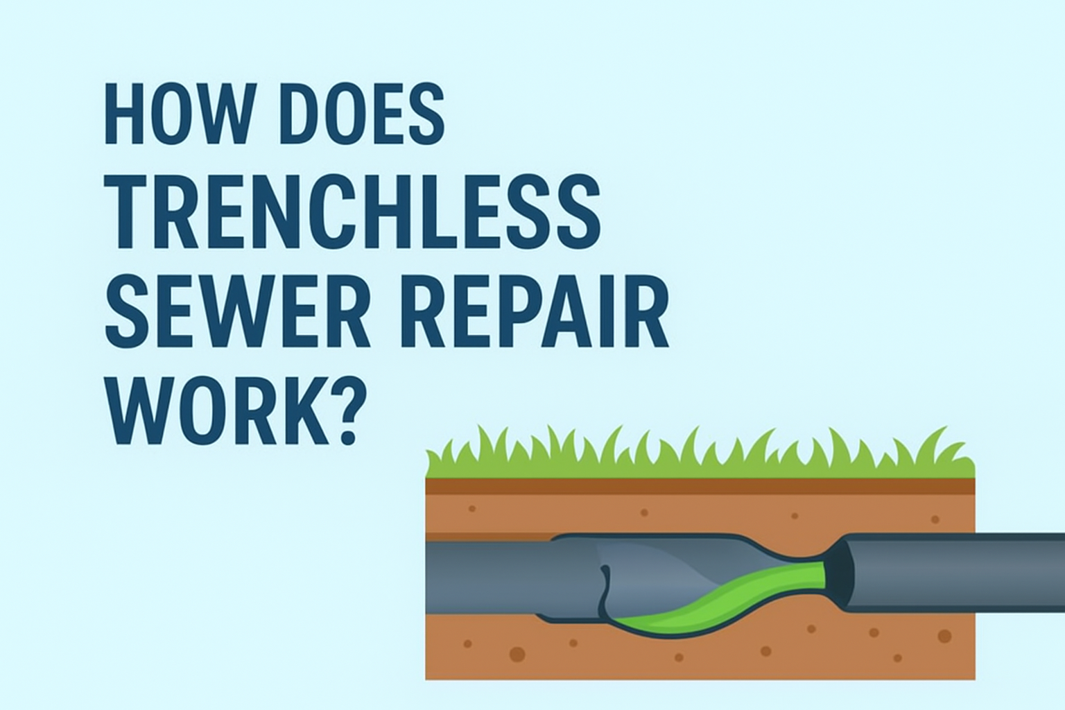 How Does Trenchless Sewer Repair Work?