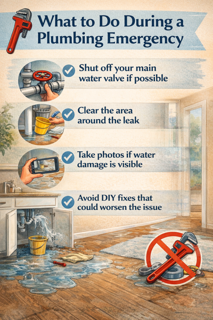 plumbing emergency