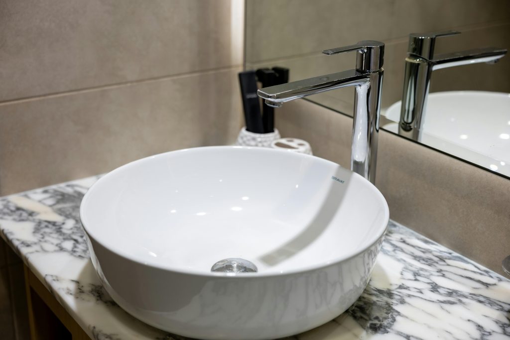 Bathroom sink plumbing repairs