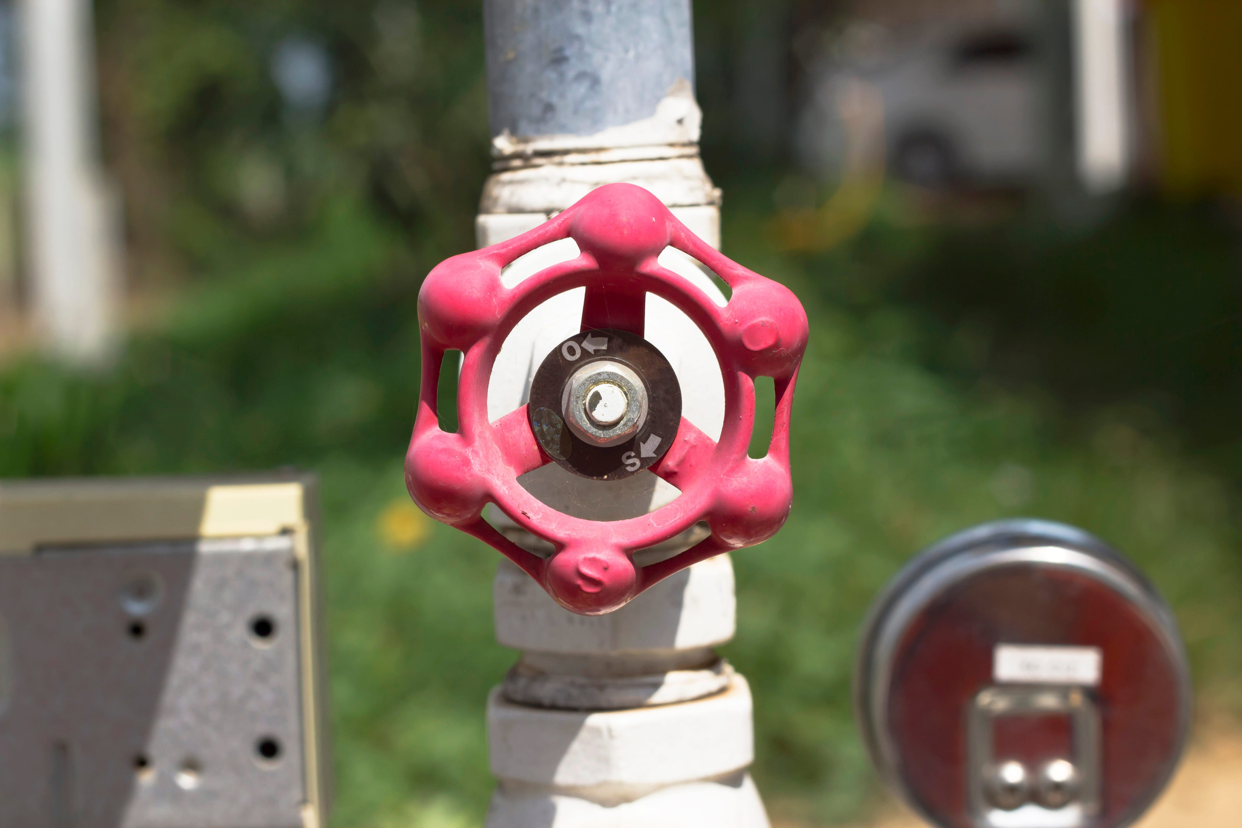 water shutoff valve