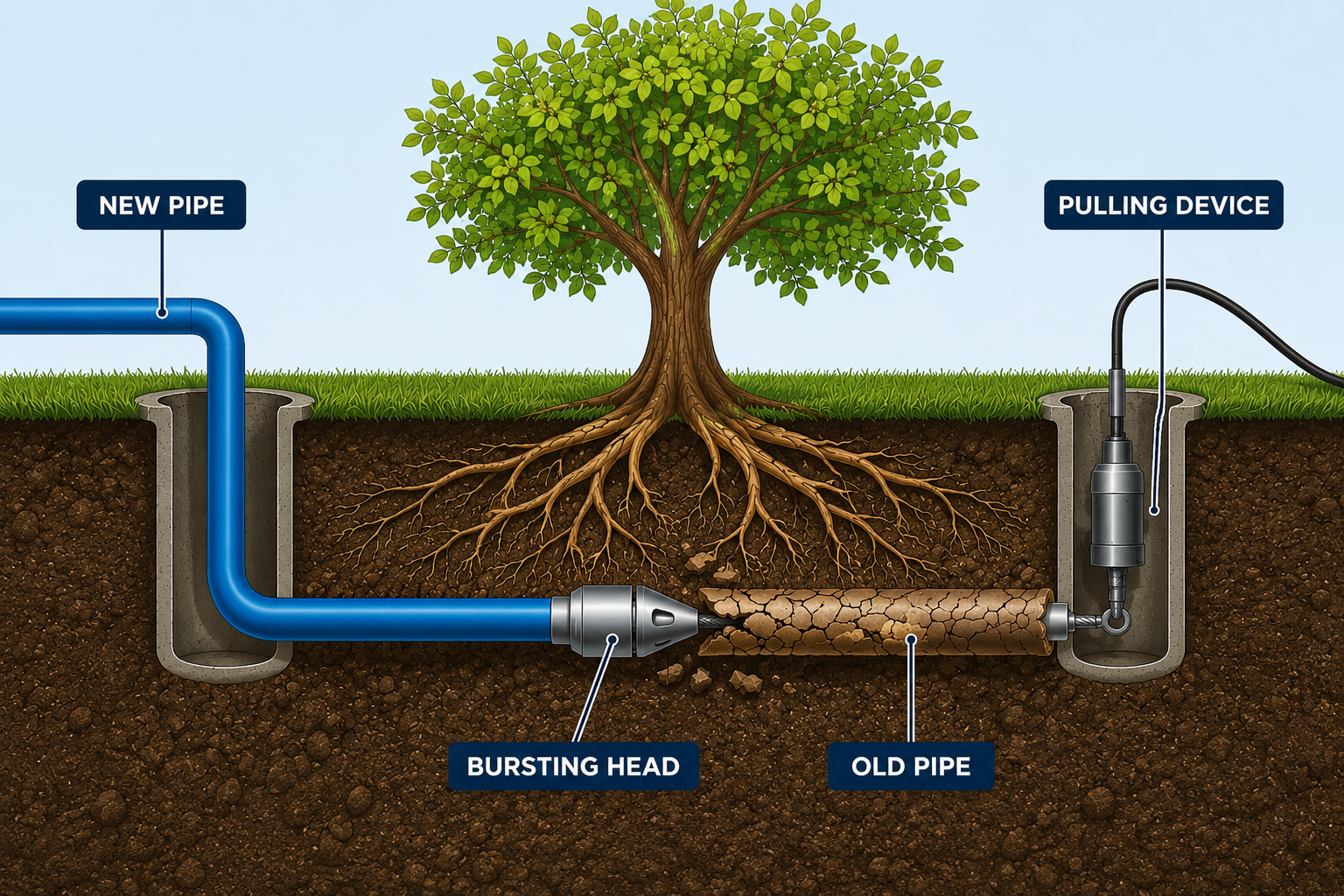 trenchless sewer repair